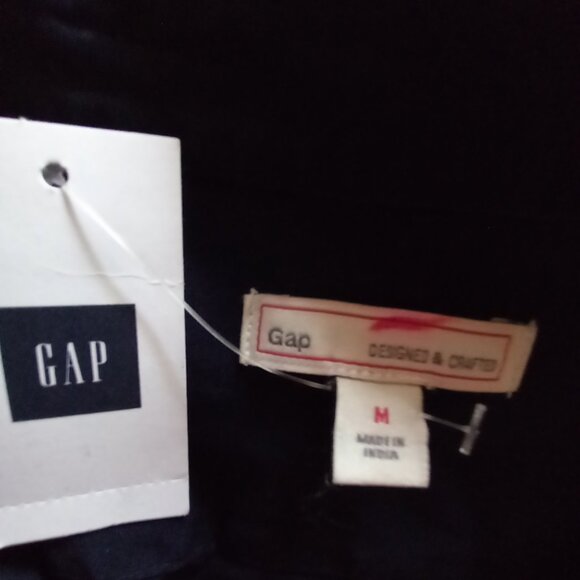 GAP NAVY BLUE SHIRT WAIST DRESS M NWT - Picture 6 of 7
